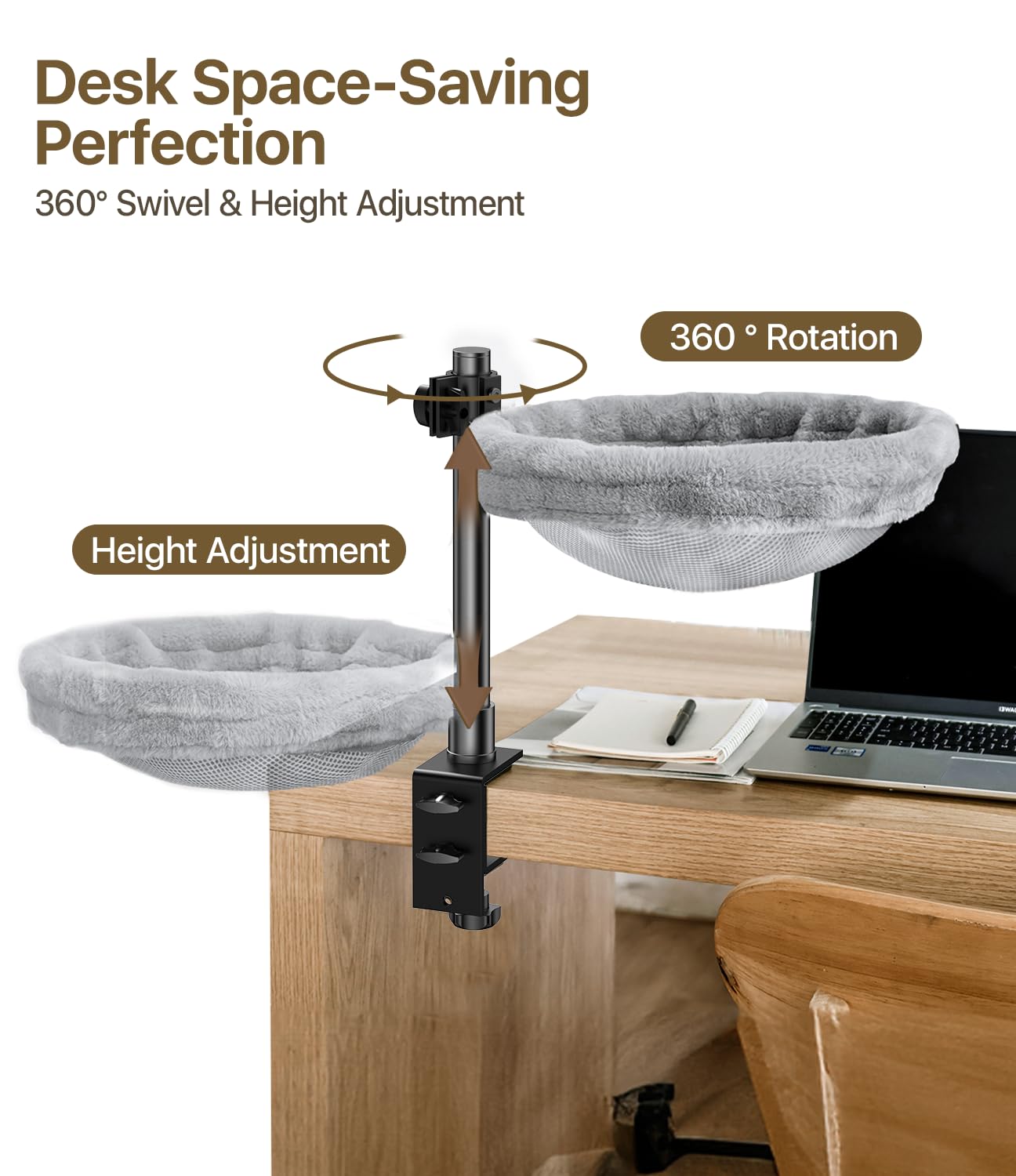 Giisorde planche reglable etagere, espace polyvalent pour le bureau et le jeu.