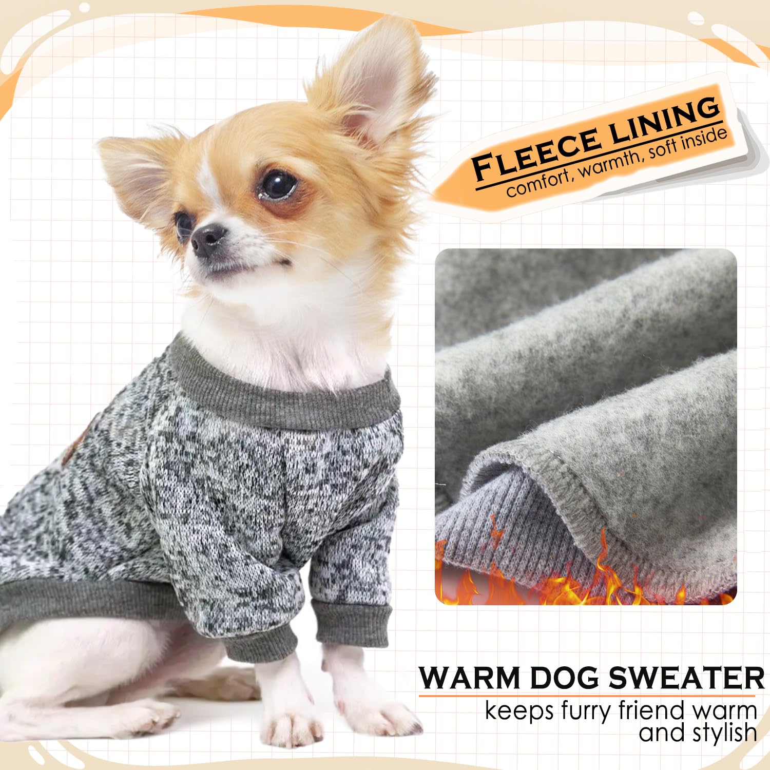 pull-chien-petit XS ensemble: enfiler facilement et confort quotidien.
