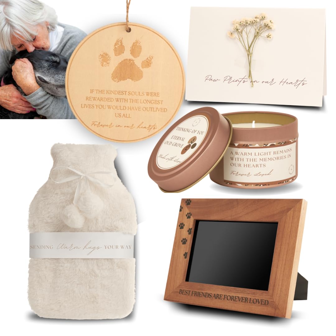 Emballage du coffret deuil Gill + Jill élégant et prêt à offrir.