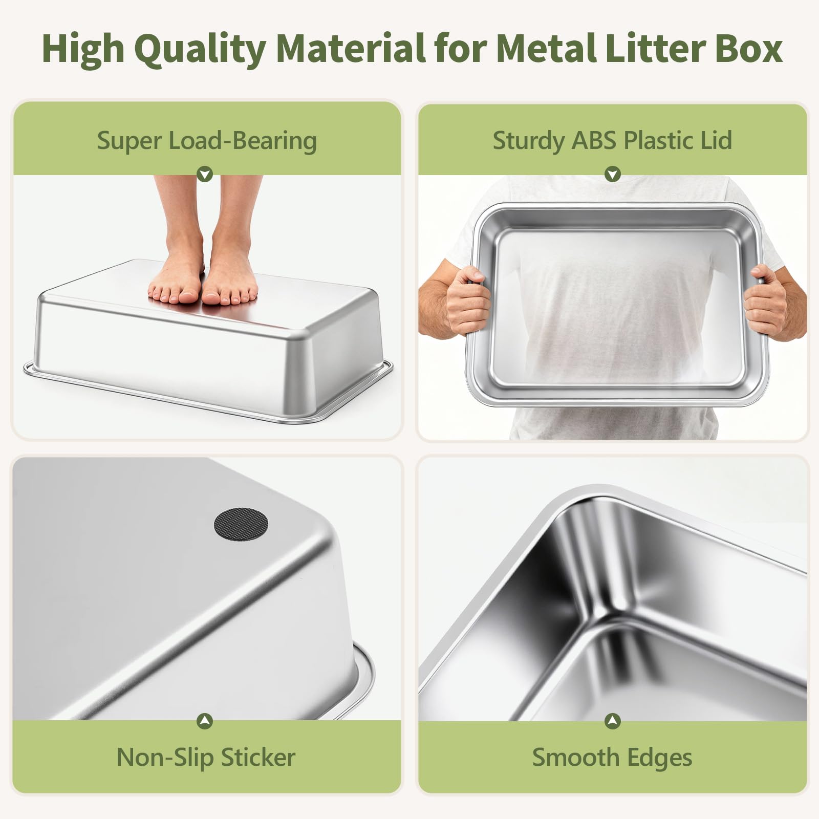 Gimars base inox non absorbante, nettoyage rapide et hygiène.