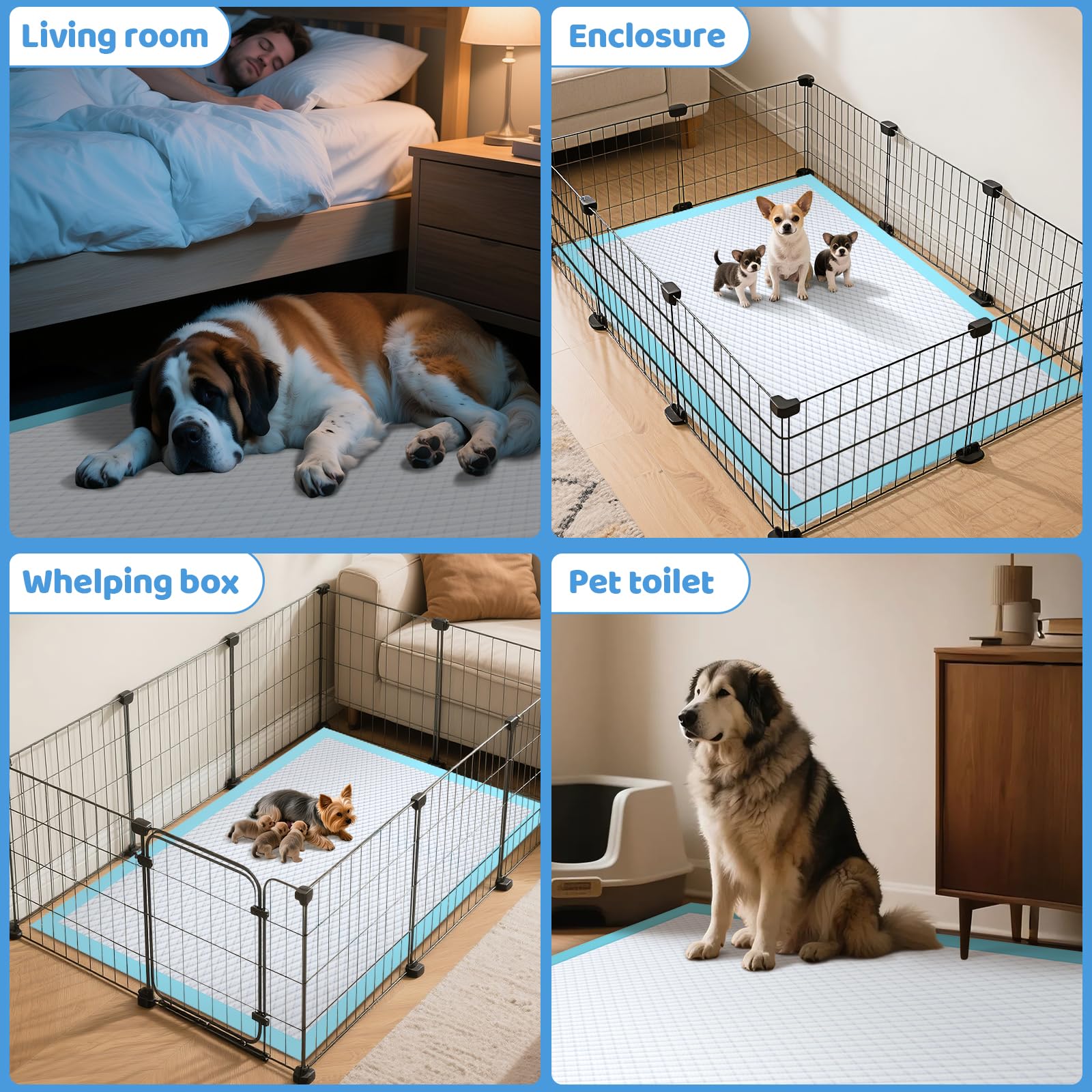 Surface douce Gimars pour le confort temporaire des animaux.