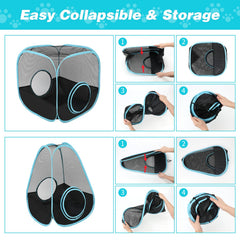 GINDOOR enclos en maille respirante, confort et ventilation.