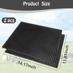 GINDOOR tapis-grattage-betail taille adaptée pour animaux de ferme