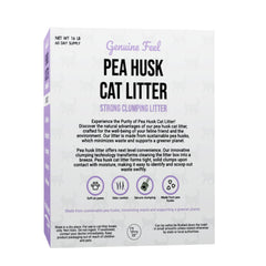 Litière Gingerbread Pet Supply parfum Thé vert, sachet évoquant ambiance apaisante et absorption.