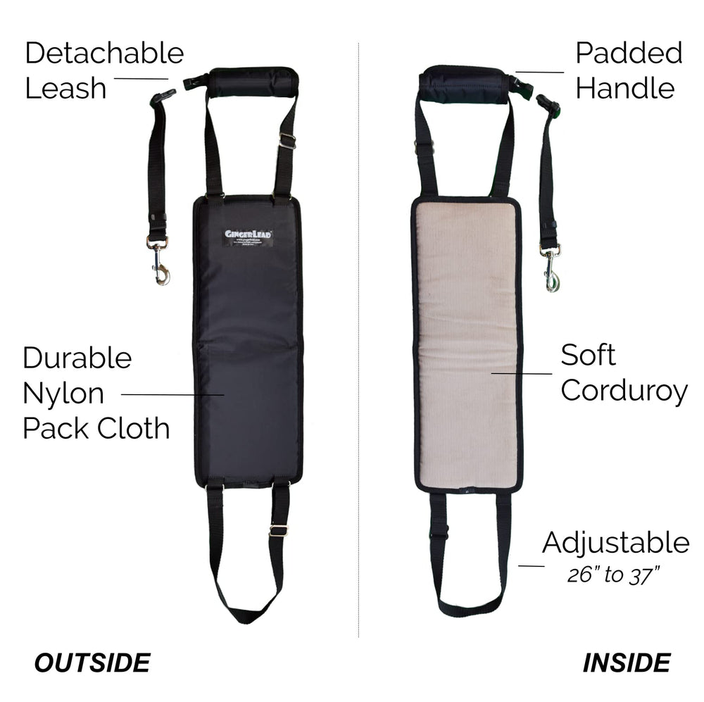 GingerLead: doublure en velours côtelé doux pour le confort.