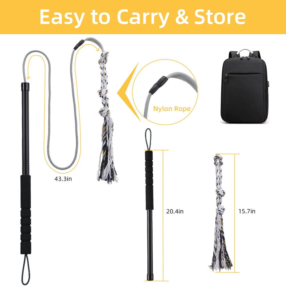 Gingull Flirt Pole corde amovible pratique pour remplacer le jouet.