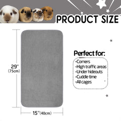 Ginidear surface anti-glissement gris, reste en place pendant l'utilisation.