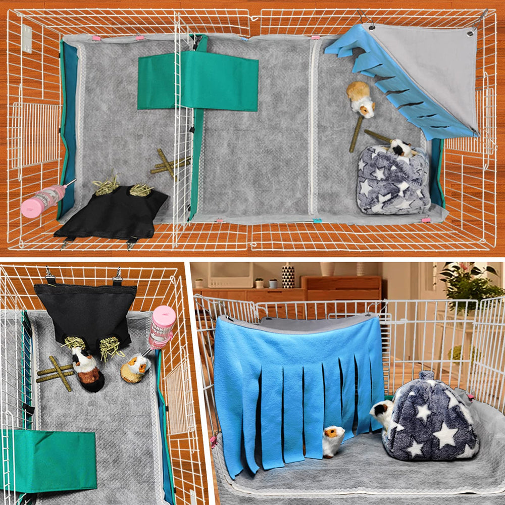 GINIDEAR organisation zone toilette dans la cage pour un nettoyage facilite.
