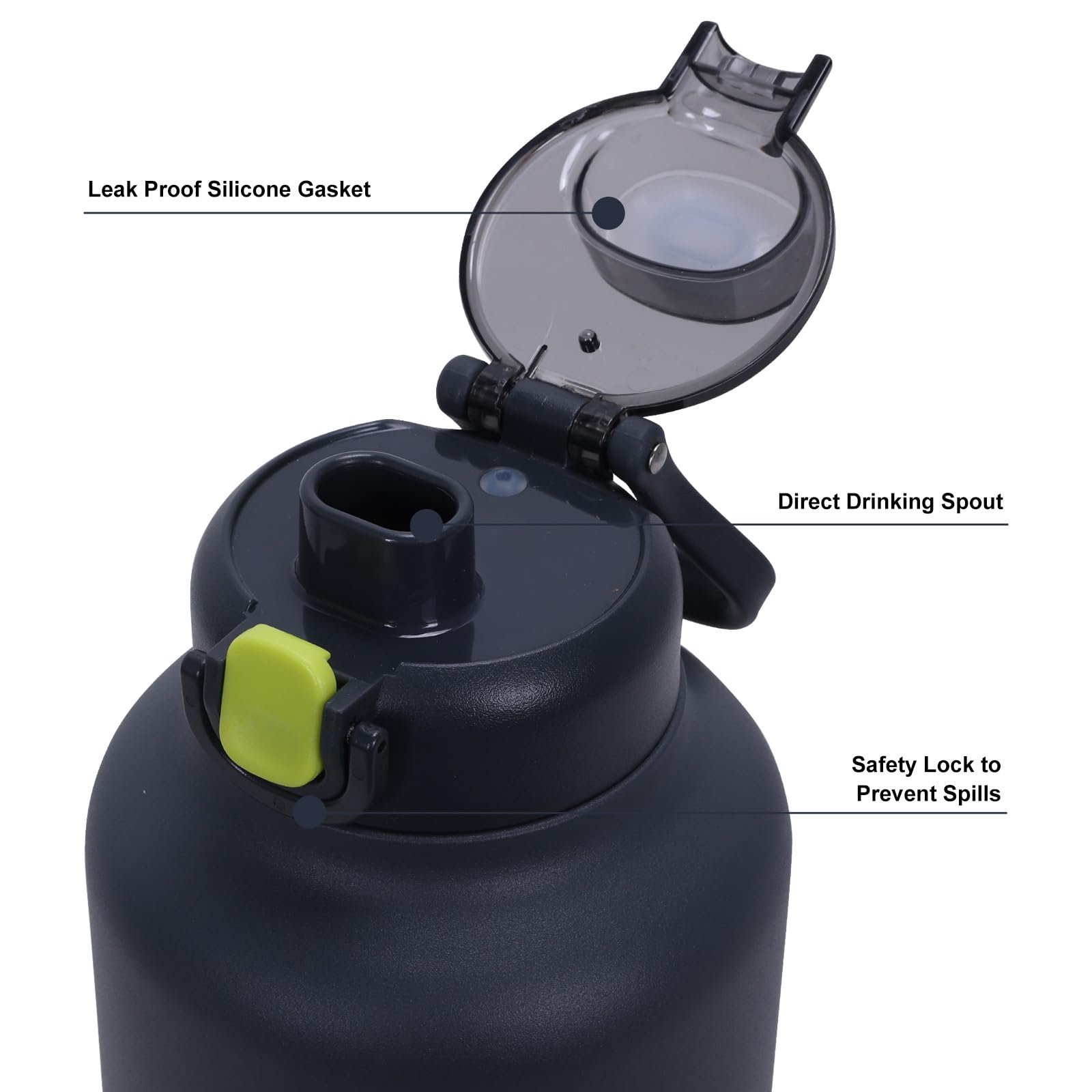 GiNT bouteille inox 37oz sans BPA, sécurité et pureté de l’eau