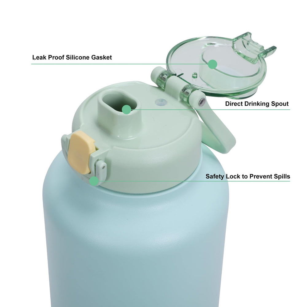 GiNT bouteille eau poignée pratique facilite le transport lors des sorties.