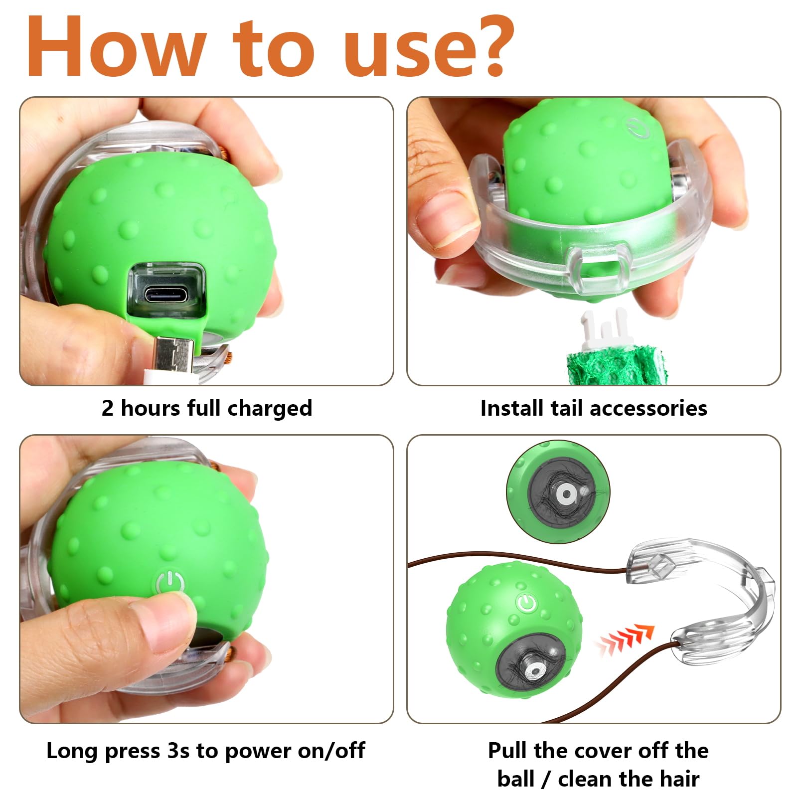 Queue interchangeable et recharge rapide Type C pratique.