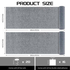 Giomre tapis grattage chat: découpe facile pour s'adapter à tout espace.