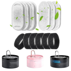 GIOTOHUN fontaine chat ensemble-filtration pour eau plus propre
