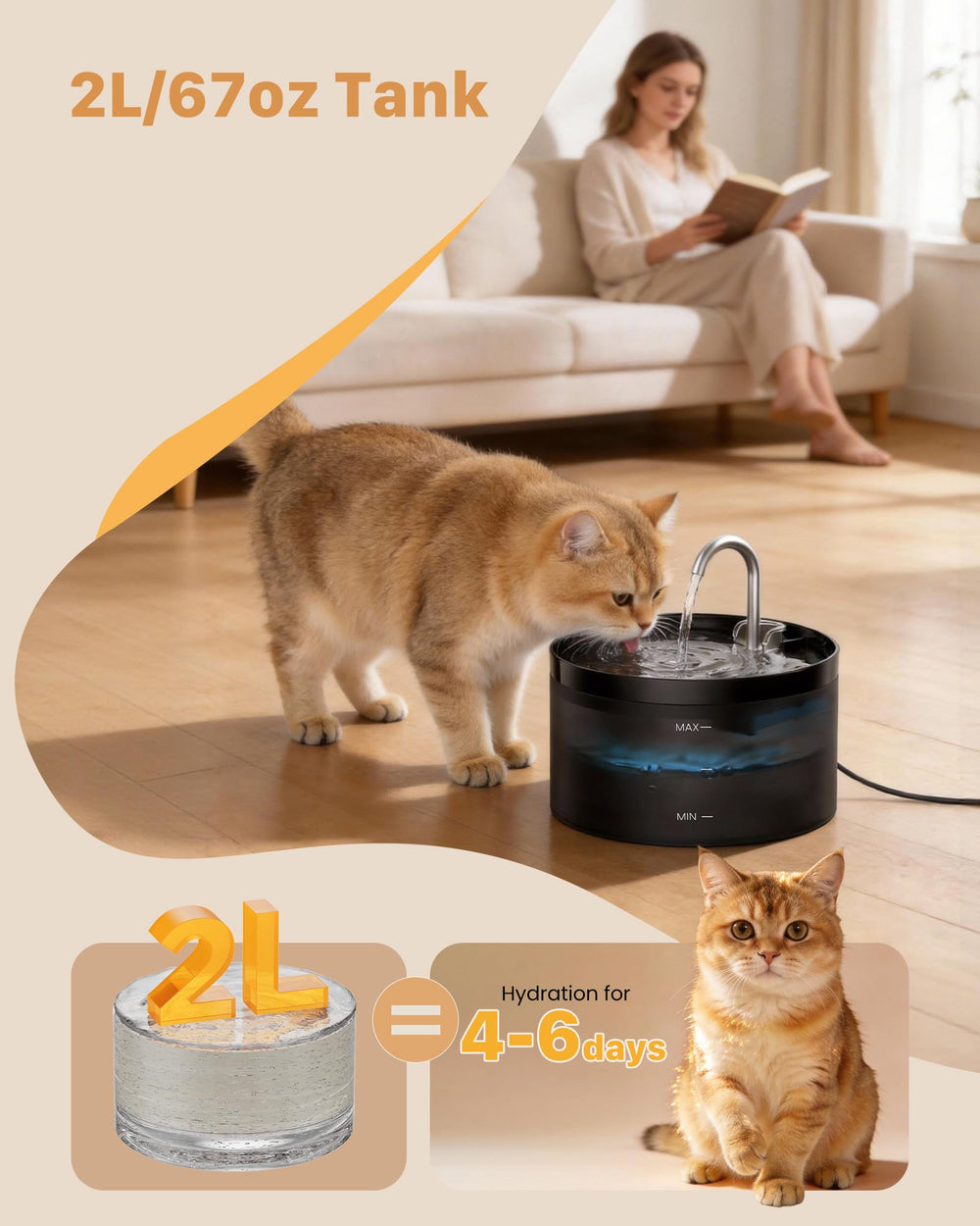 Pièces amovibles GIOTOHUN, nettoyage rapide et remplacement facile.