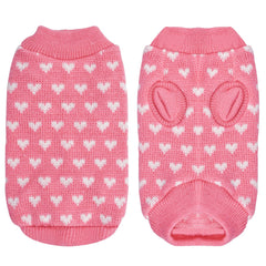 Pull Gistome en maille douce pour chien, texture confortable et flexible.