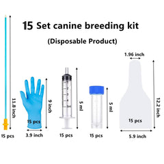 GISUREM cathéter insemination chien 20 cm – durable et fiable