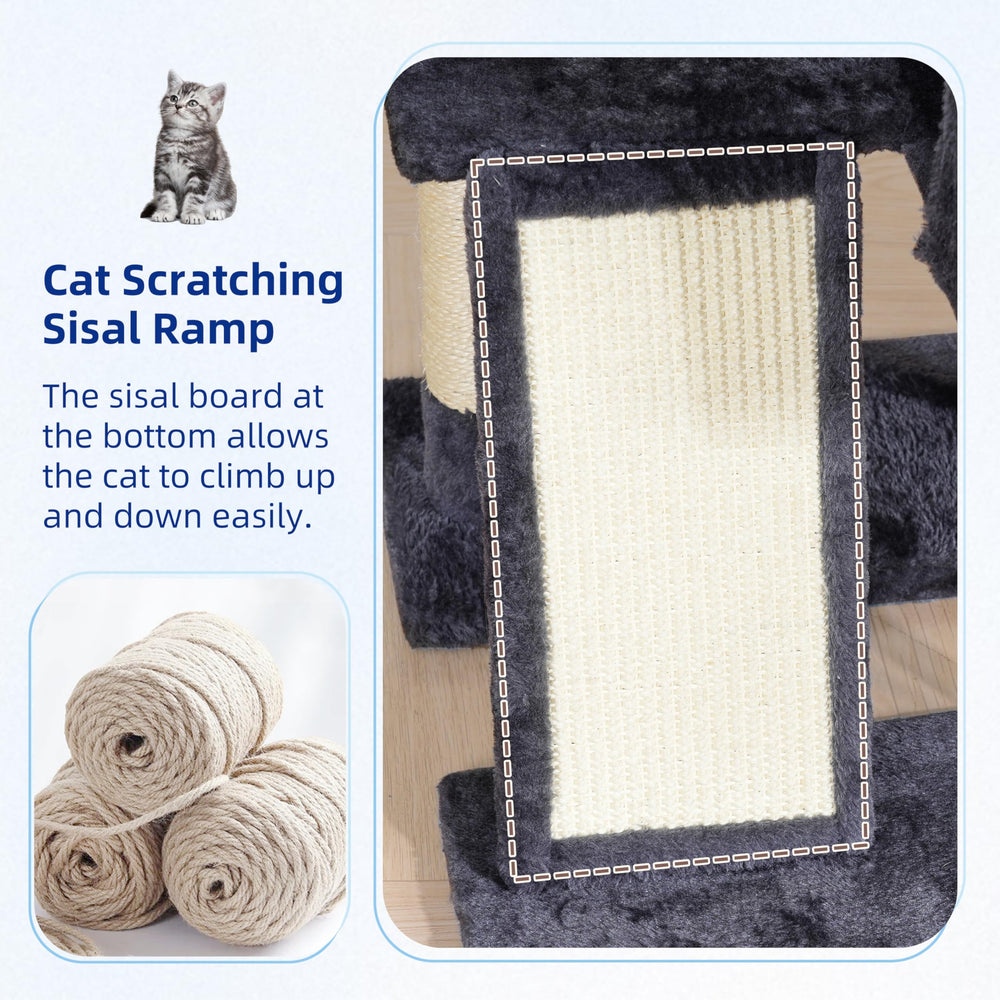 Gitelsnour Arbre-chat intérieur : itinéraire escaladable pour explorer l’espace.