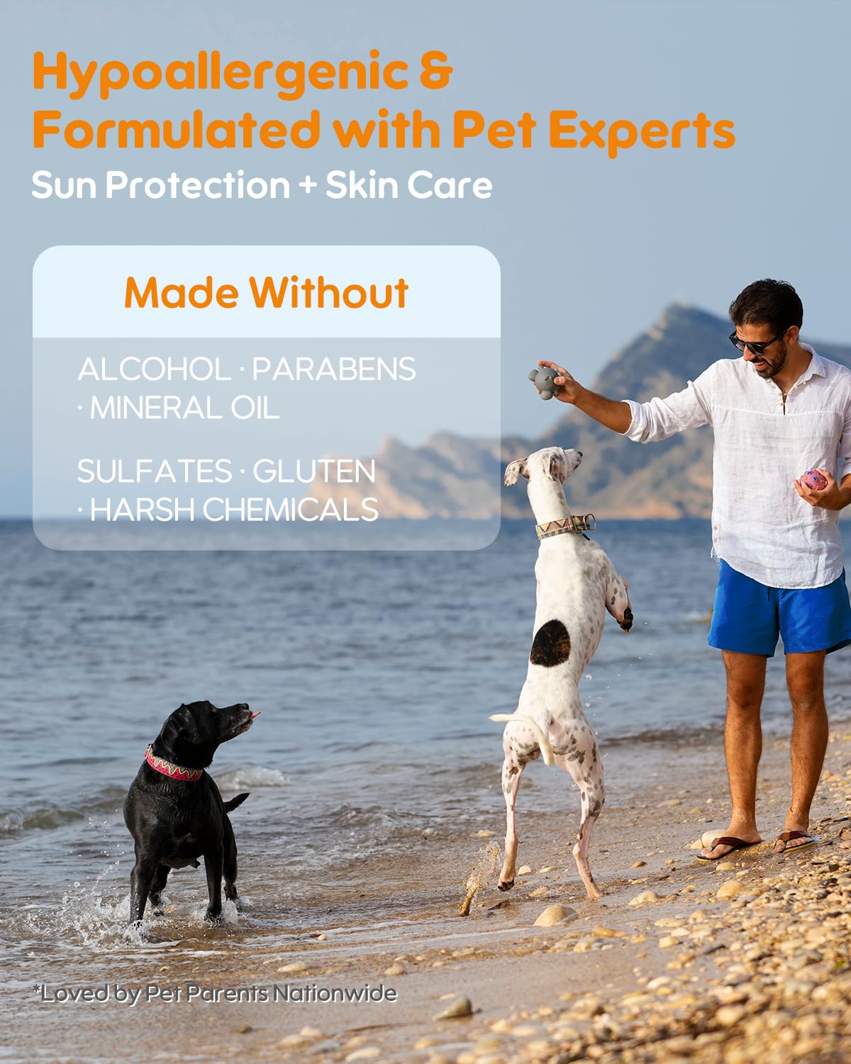 GJYC PET application facile spray chien, usage rapide avant les sorties en plein air.