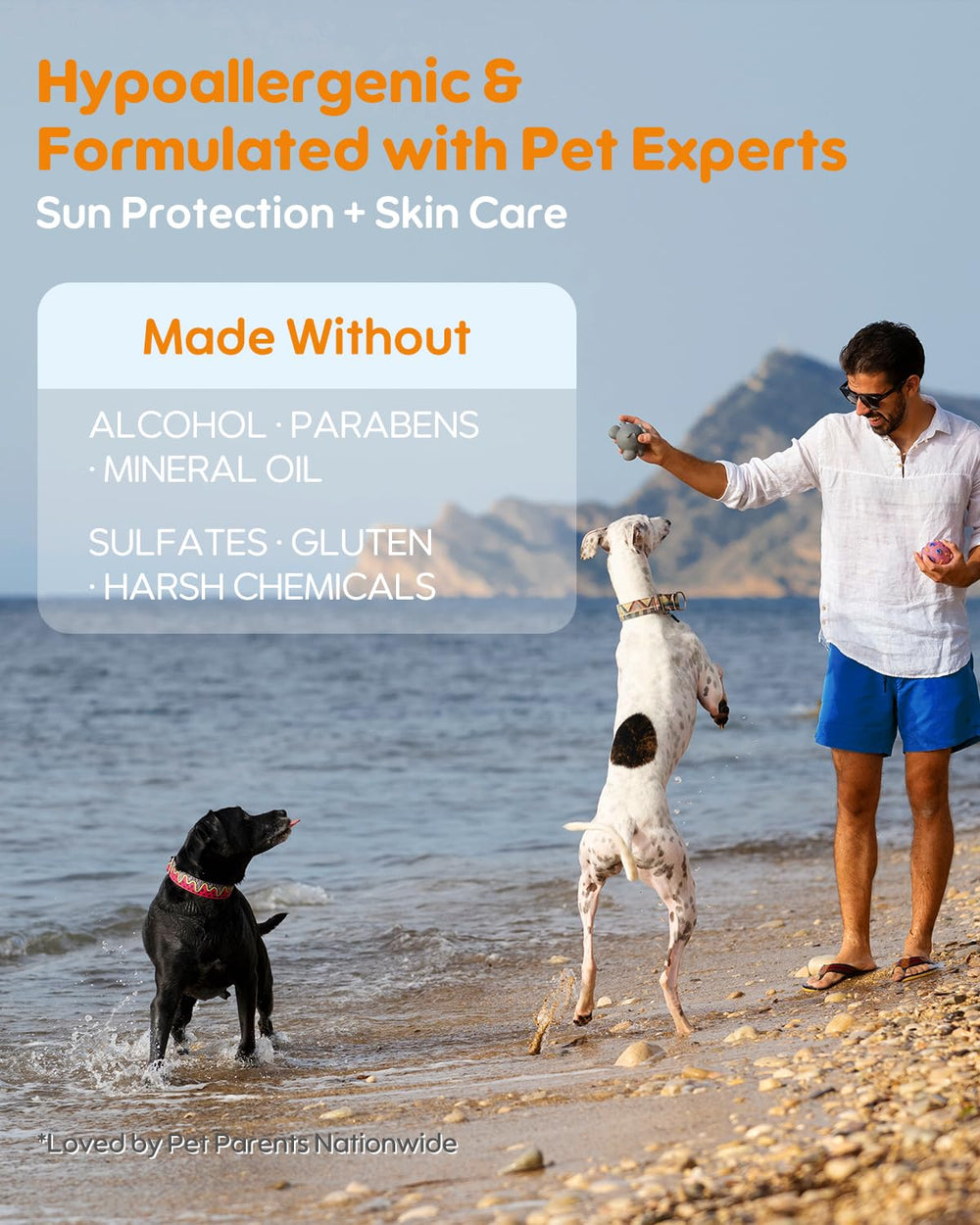 GJYC PET application facile spray chien, usage rapide avant les sorties en plein air.