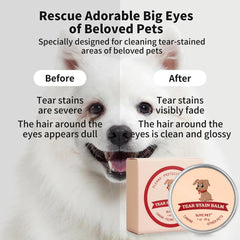 GJYC PET nettoyant croutes oculaires chien chat, 1oz, propreté visuelle.