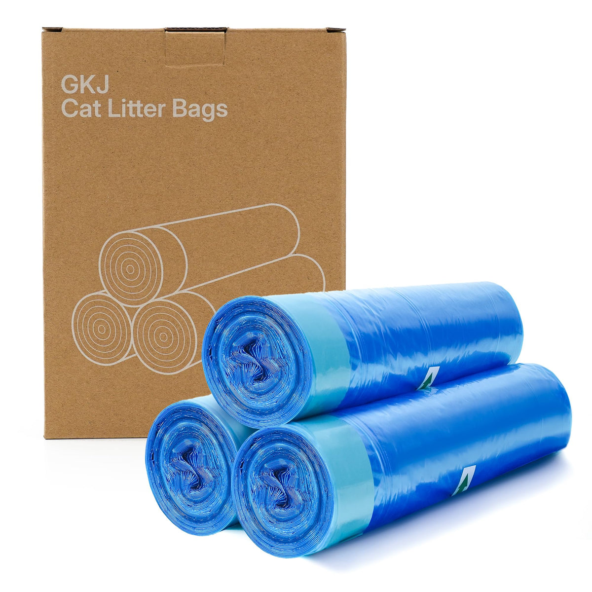 Sacs GKJ litière pour chat – lot 12 mois, pratique et économique.