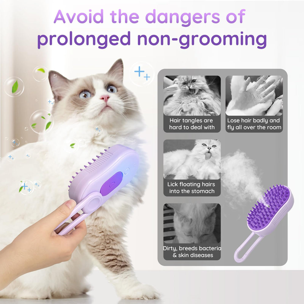 Prise en main 360° de la GKZ Cat Steam Brush pour un brossage stable