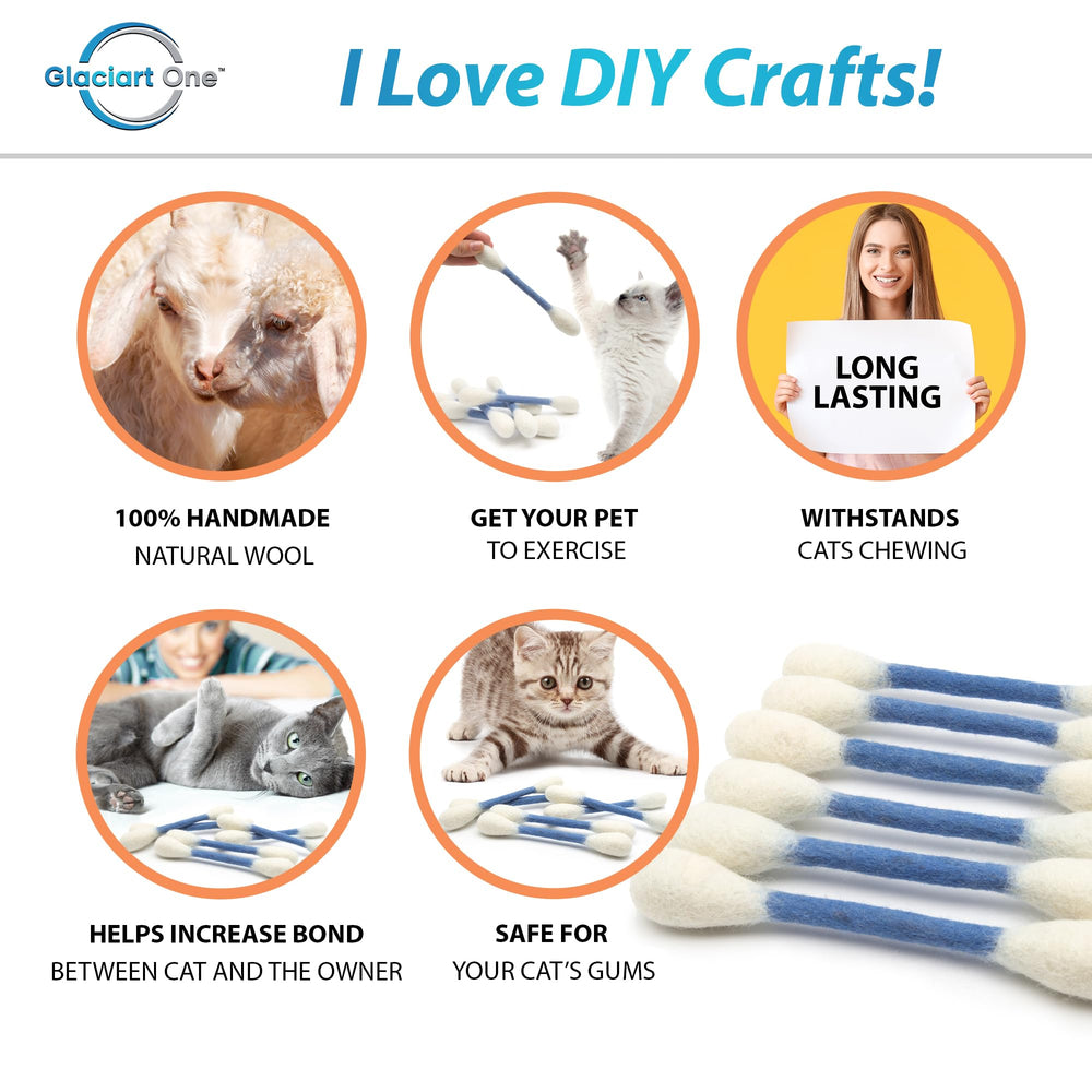 Glaciart One: jouet chat catnip durable favorisant l’exercice et le divertissement.