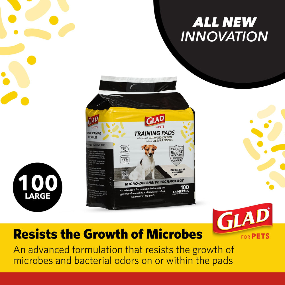 Glad-tapis-entraînement absorption rapide en 15 secondes.