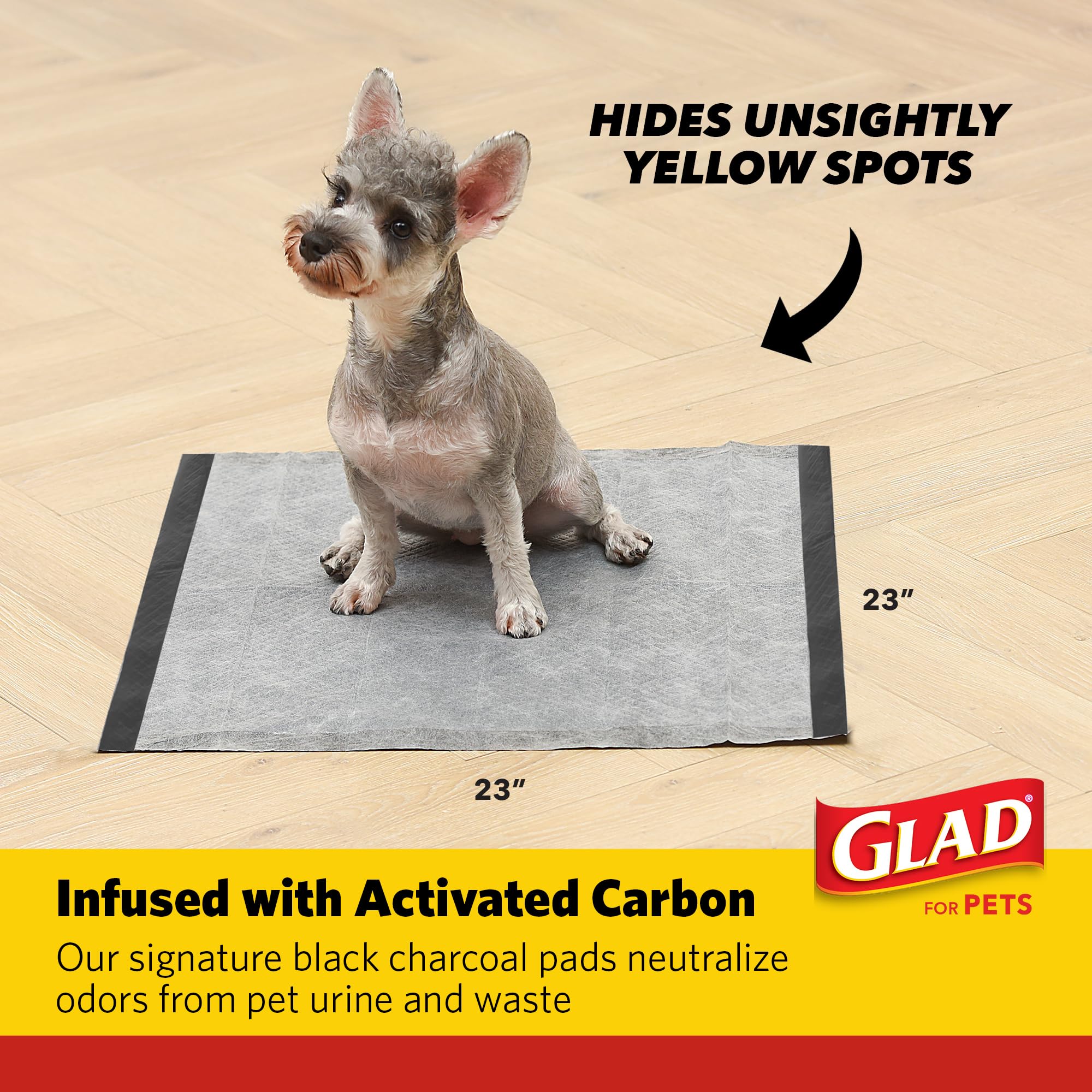 Tapis Glad avec attractif pheromonique favorise le marquage approprié.