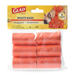 Glad pour animaux sacs poubelle rouleaux, pratique pour balades propres avec votre chien