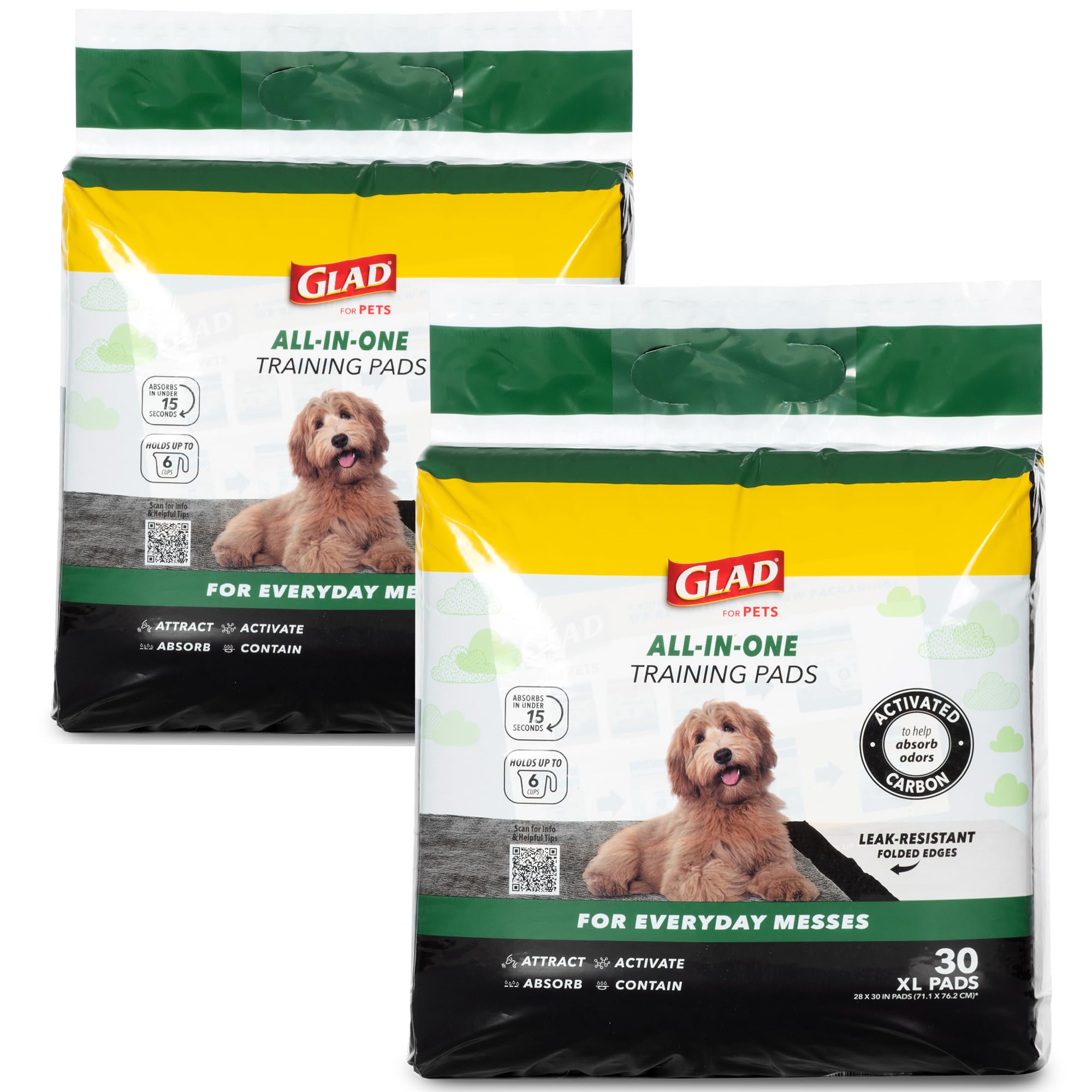 Glad pour animaux: tapis d'entraînement charbon actif grande couverture pour grands chiens