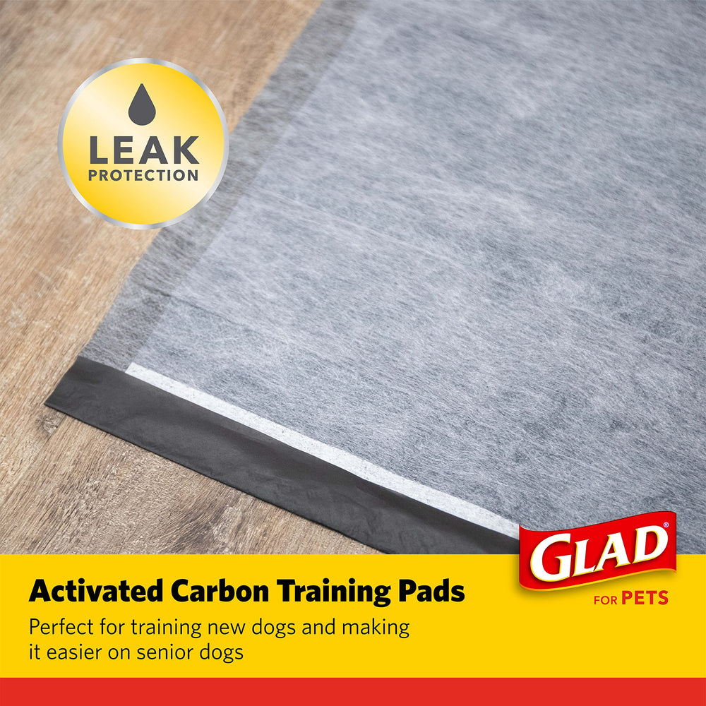 Tapis-pipi Glad Charbon actif neutralise les odeurs pendant l’utilisation.
