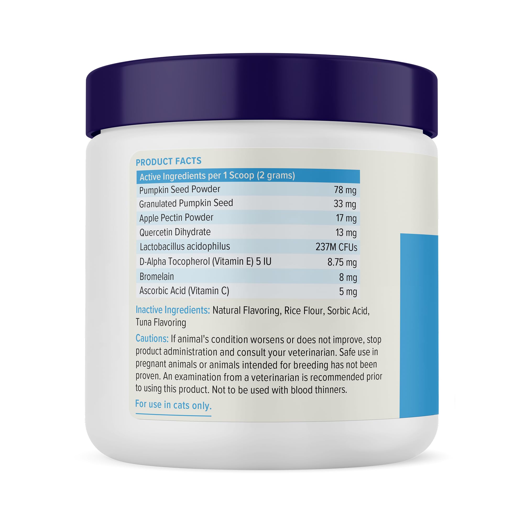 Glandex chat enzymes digestives: aide au confort intestinal.