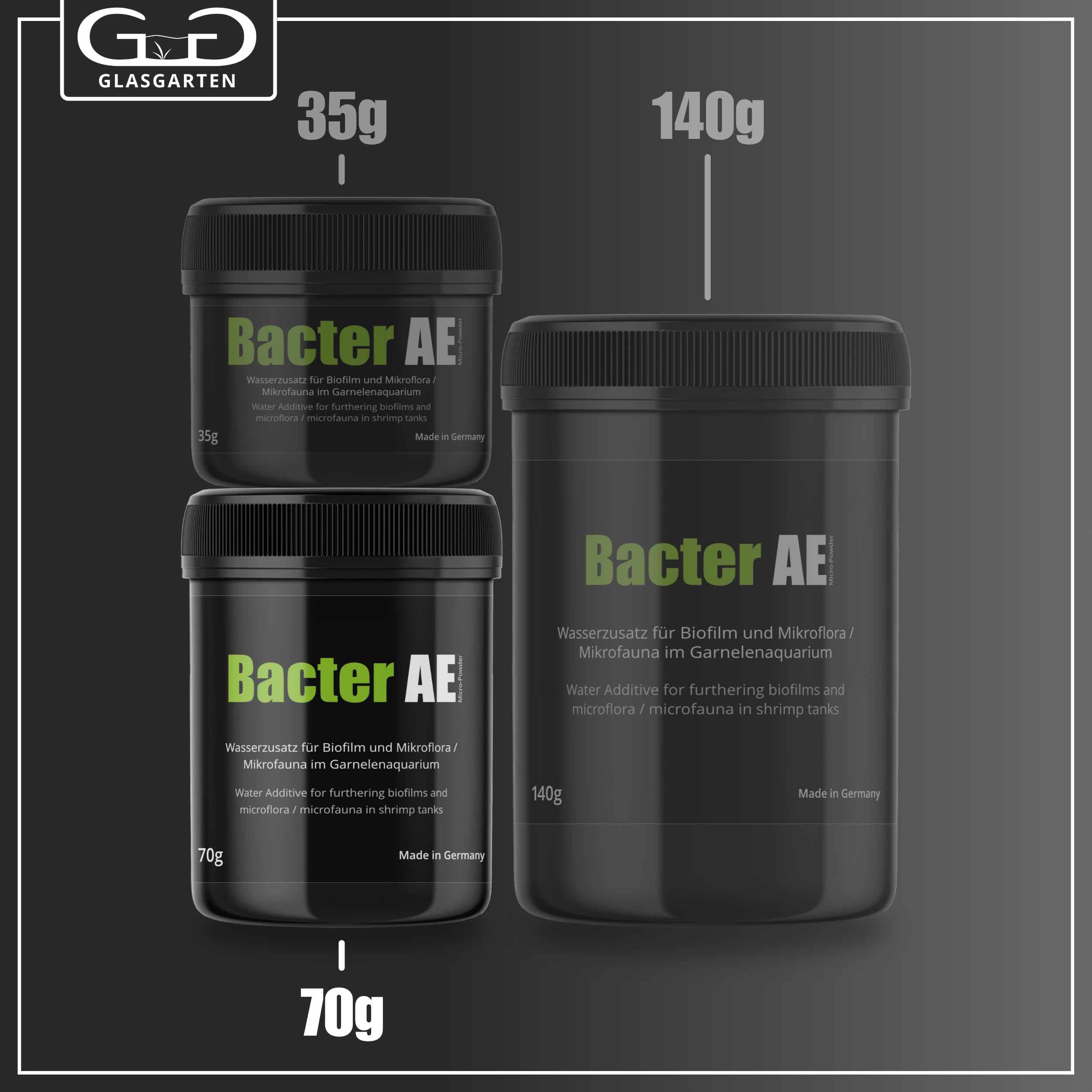 GlasGarten Bacter AE – utilisation simple dans l aquarium