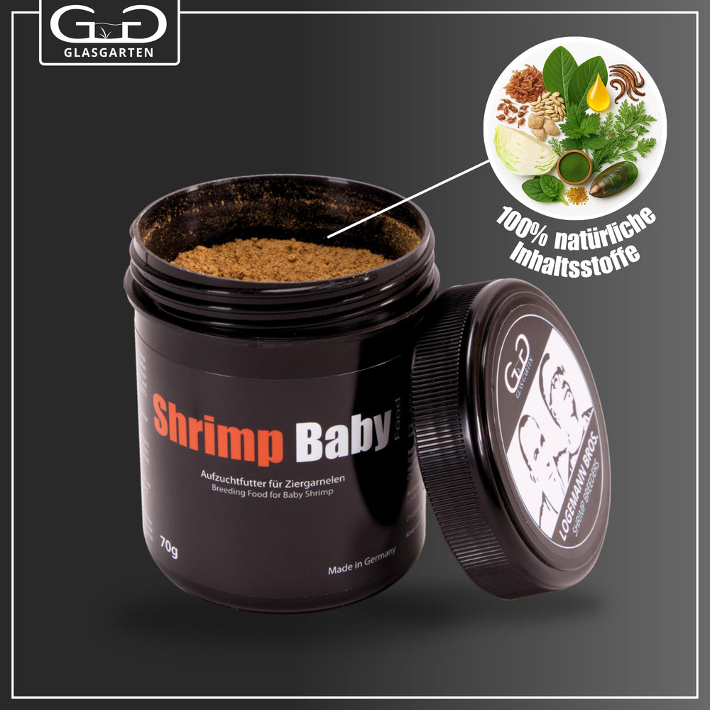 Alimentation GLASGARTEN Care Food adaptée à l’écosystème de votre aquarium.