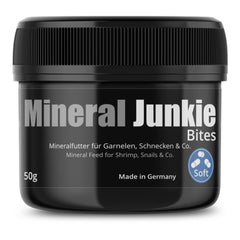GlasGarten Mineral Junkie Bites – bâtonnets crevettes, apport minéraux essentiels pour invertébrés.
