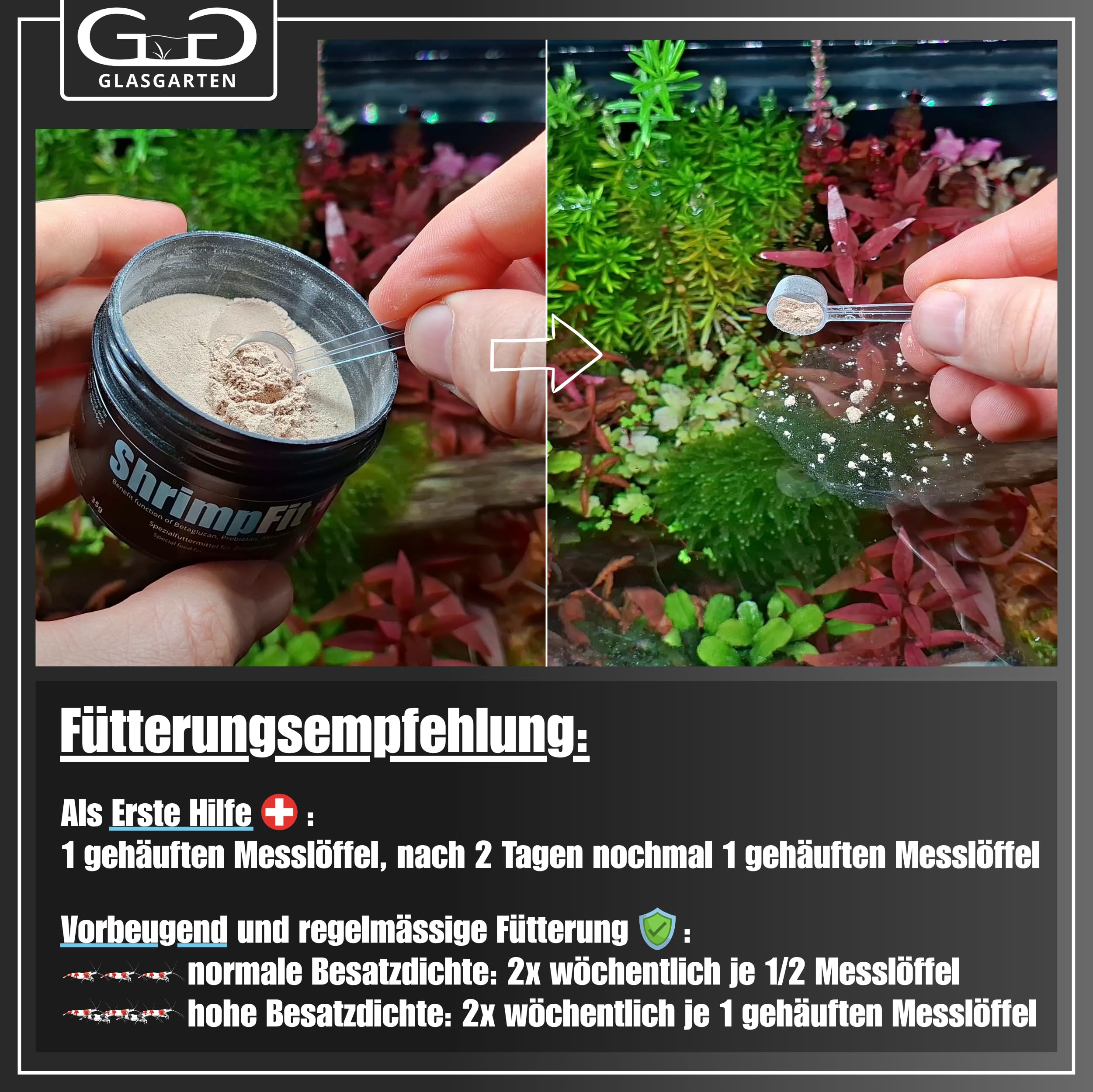 ShrimpFit utilisation : méthode pratique pour les aquariums plantés.