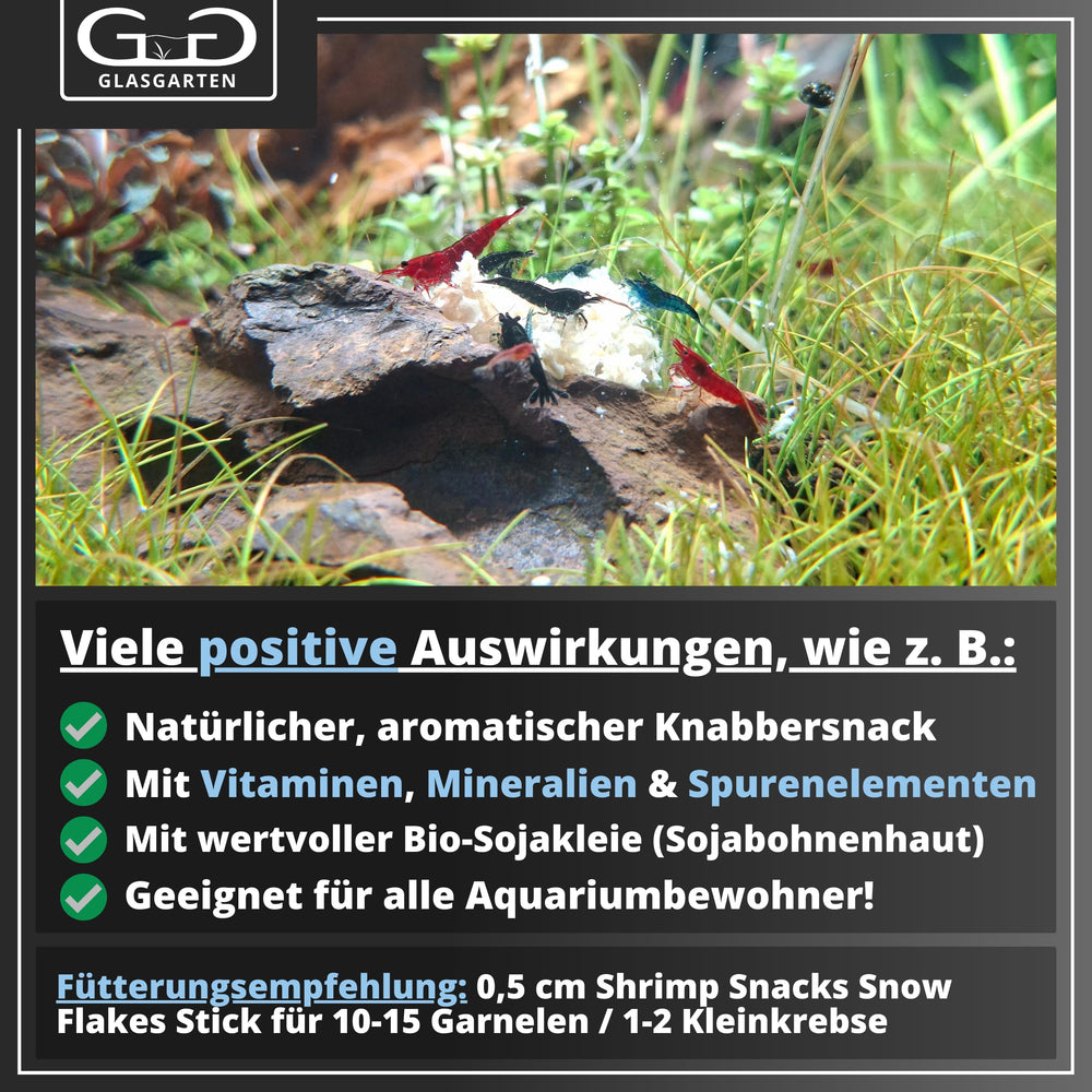 GlasGarten Flocons neige alimentation non polluante pour aquarium.