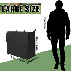 GliCraft: sac cheval avec fermeture Velcro triple pour une fermeture fiable.