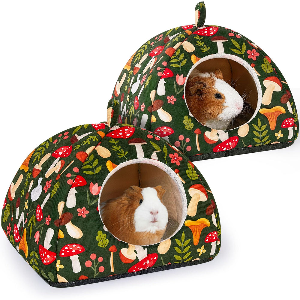 Cachette Glittme pour cochon d’Inde, 2-pack, douceur et confort.