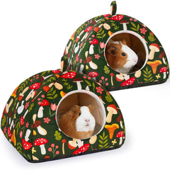 Cachette Glittme pour cochon d’Inde, 2-pack, douceur et confort.