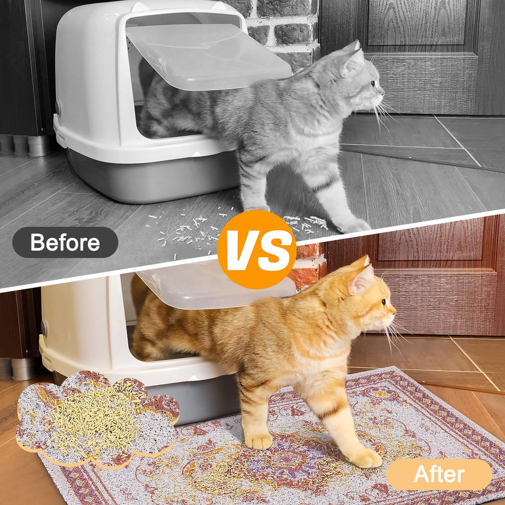 PVC doux Glittme pour le confort des pattes du chat.