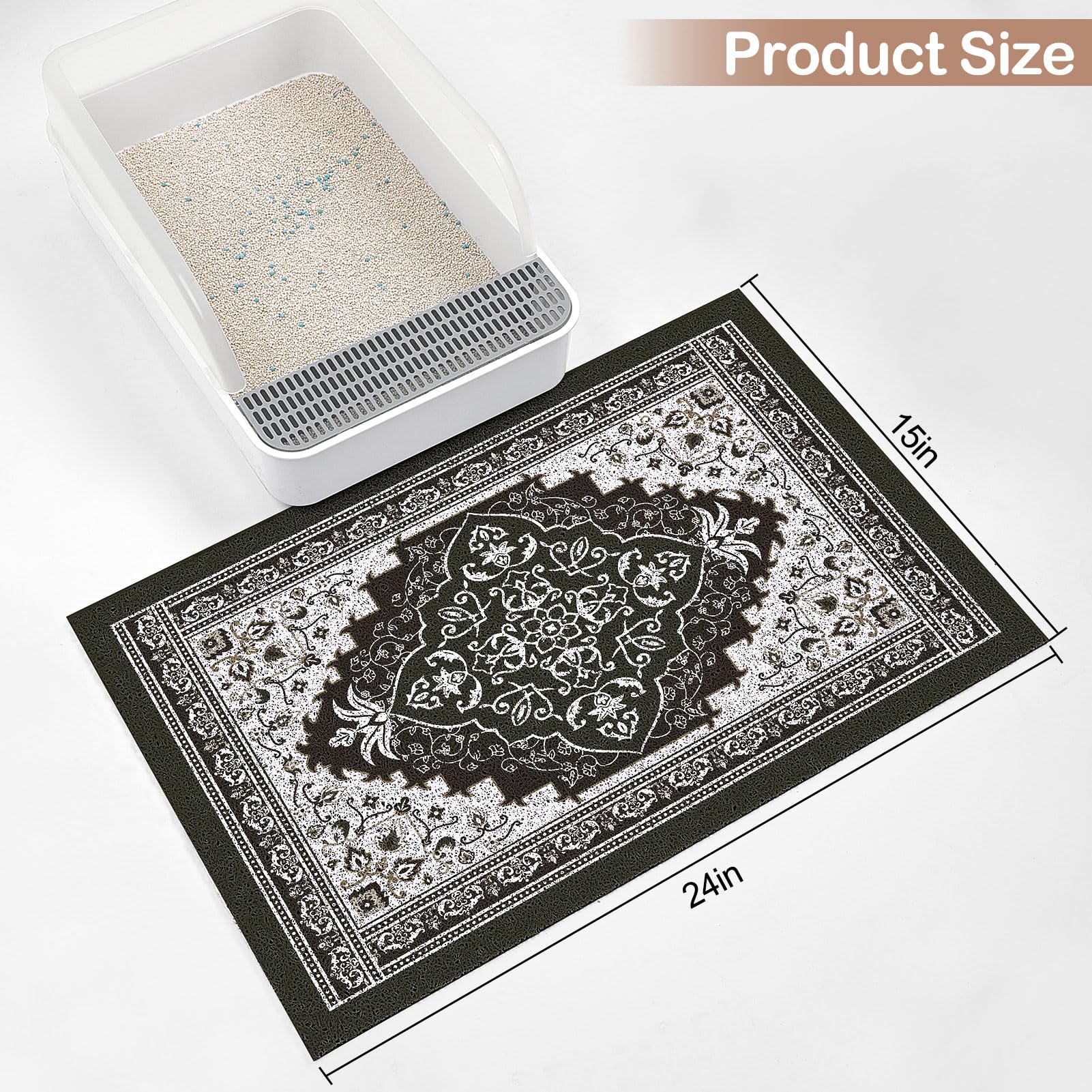 Glittme tapis-litiere-chat-design-coloré ajoute du style à la pièce