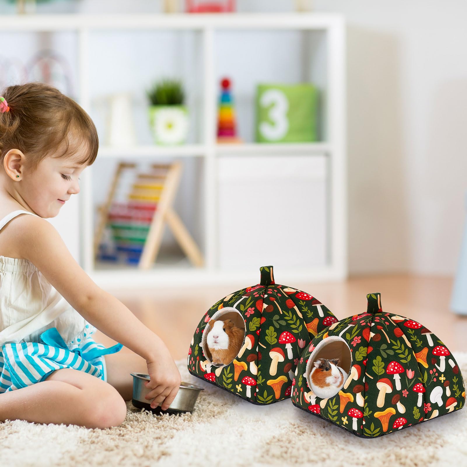 Utilisation polyvalente Glittme pour petits animaux, espace cosy.
