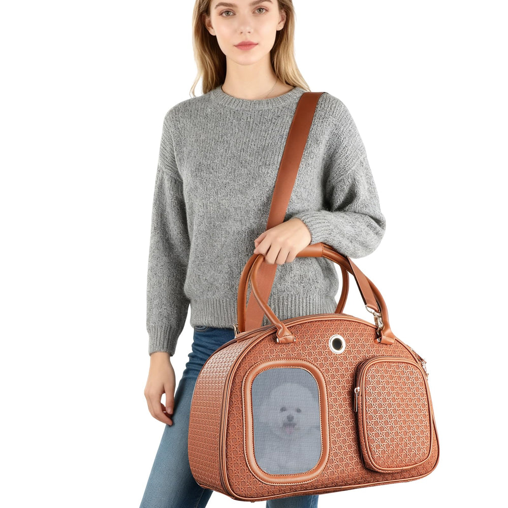 Globlyte sac porte-petit chat avec maillage ventillé pour confort.