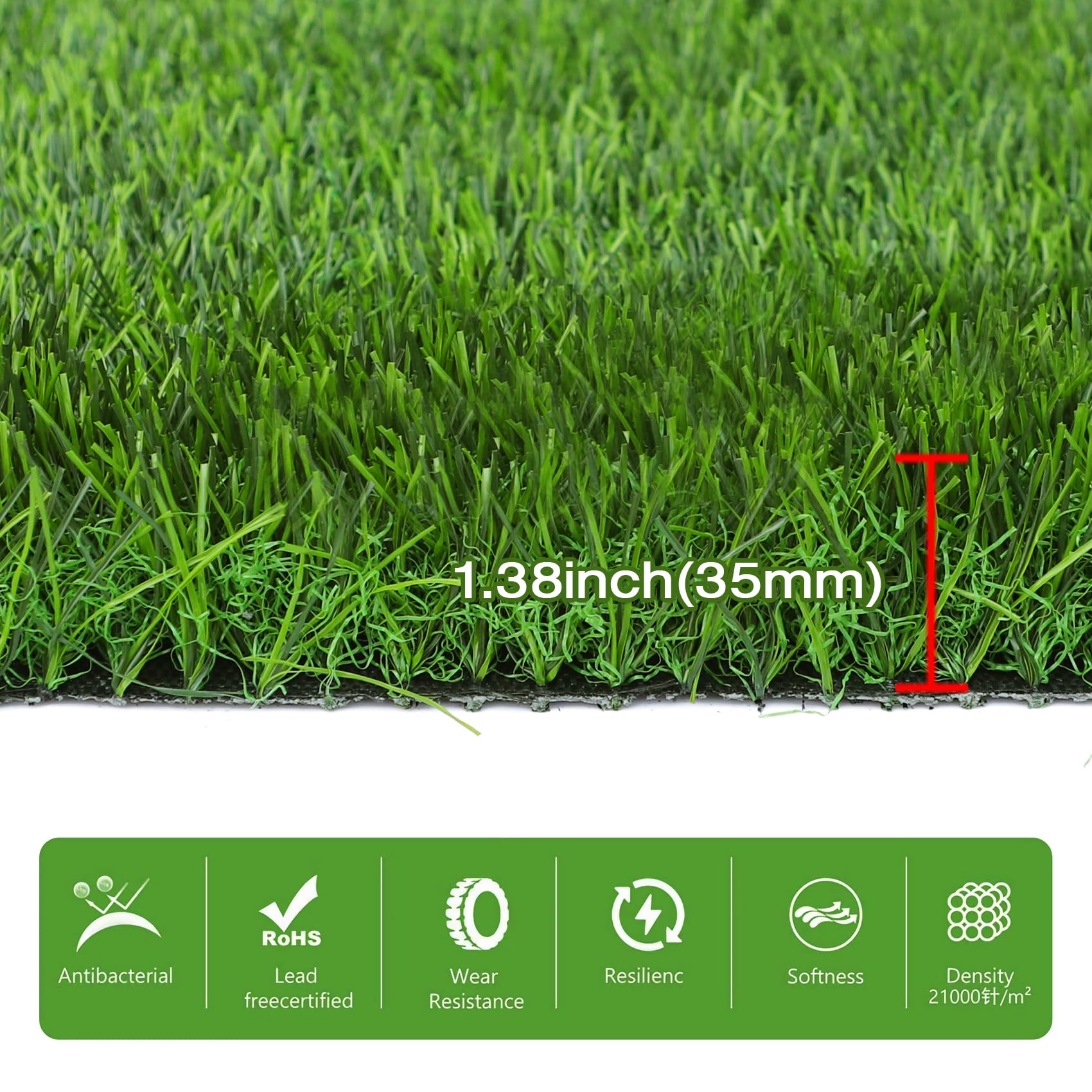 Globreen drainage efficace grâce aux trous, facilitant l'évacuation des liquides.