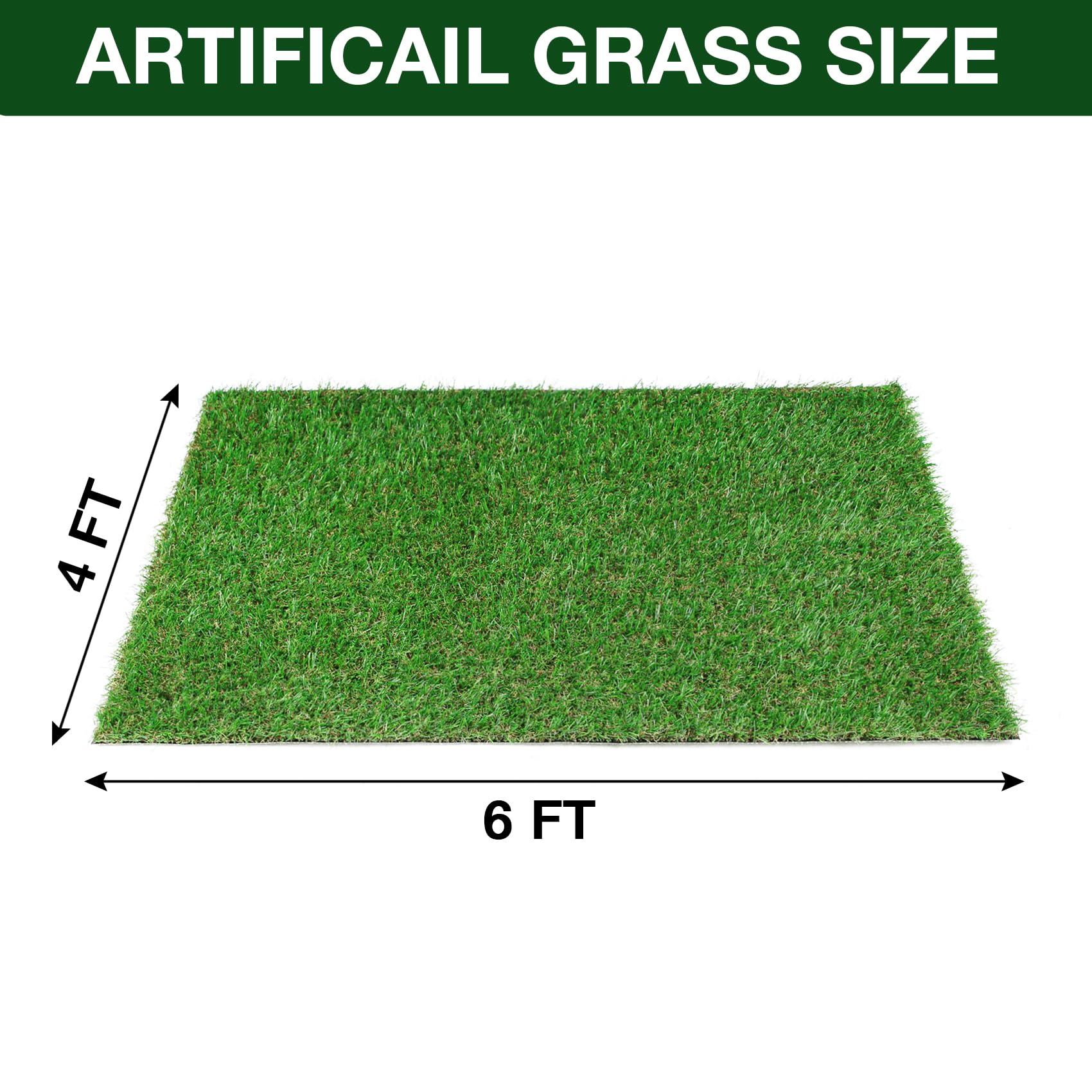 GLOBREEN tapis herbe pour chiens, espaces propres et confortables pour sorties.