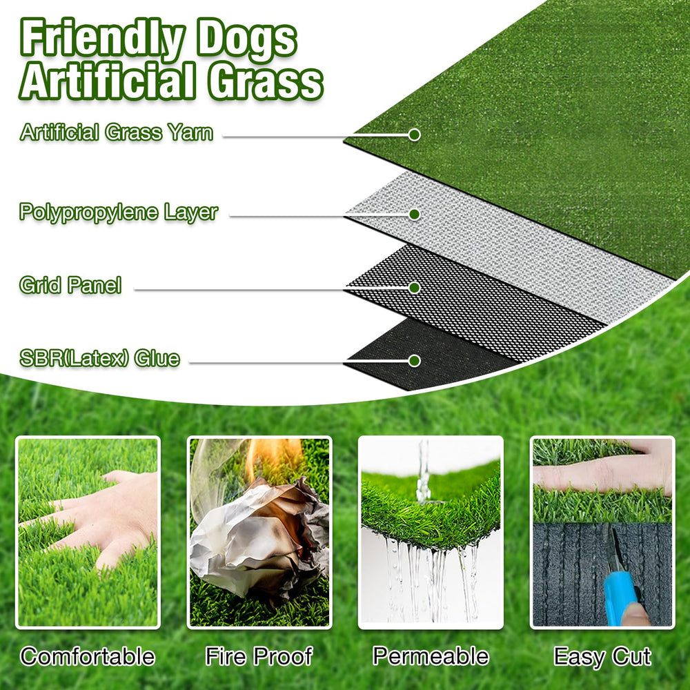 GLOBREEN tapis intérieur/extérieur pour chien, dressage propreté