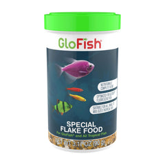 GloFish Flocons Speciaux dans le bocal, nutrition complete