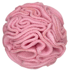 Glory To Dog balle-puzzle rose pour chiots, stimule l’odorat et l’attention.
